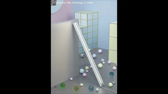 톱니 없는 벽 모서리 프로필