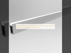 Small Aluminum LED Profile for LED Strip Lighting RGB Diffuser with Milky Cover 10*5mm