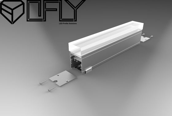 직사각형 중단된 주도하는 프로필 36*20mm 알루미늄은 주도하는 조명을 위한 프로필을 이끌었습니다